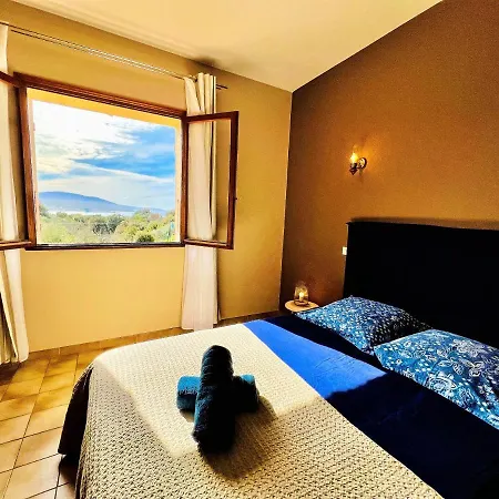 U Campanile, Maison 3 Chambres Vue Villa Olmeto (Corsica)