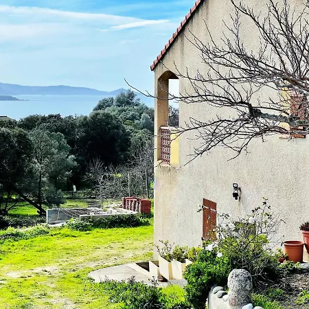 Villa U Campanile, Maison 3 Chambres Vue Olmeto (Corsica)